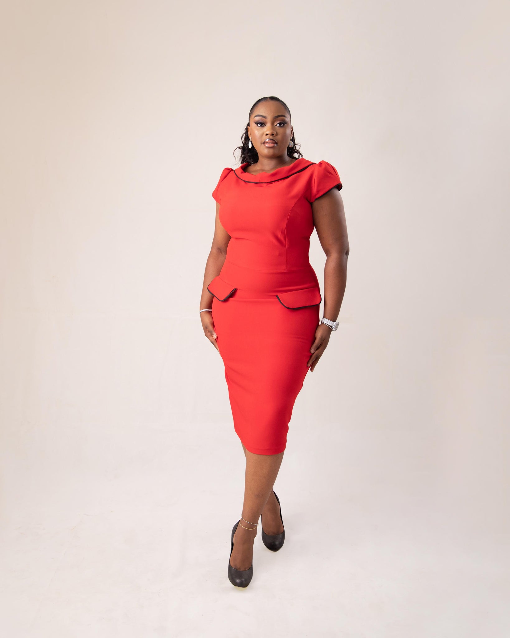 red ascot dress The vibrant red Whistles dress that got the royal seal of approval at Ascot