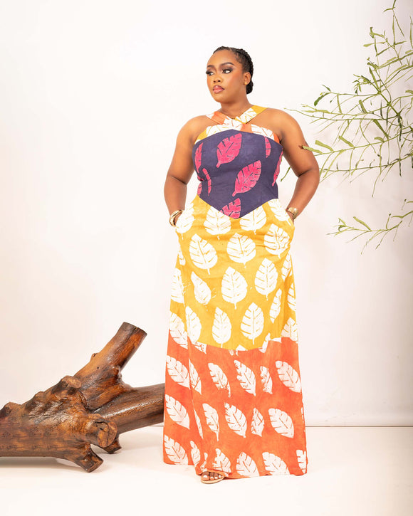 Dupsy Adire Dress