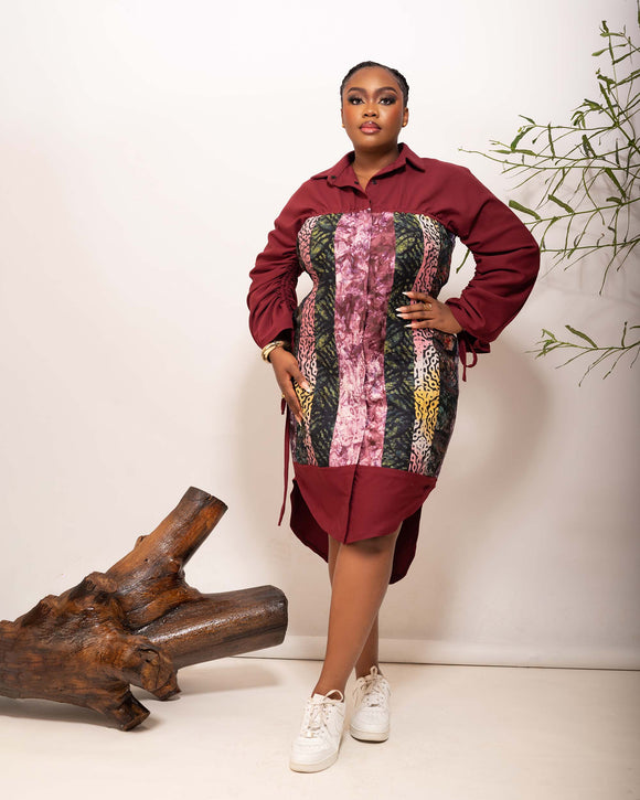 KATTY SHIRT DRESS