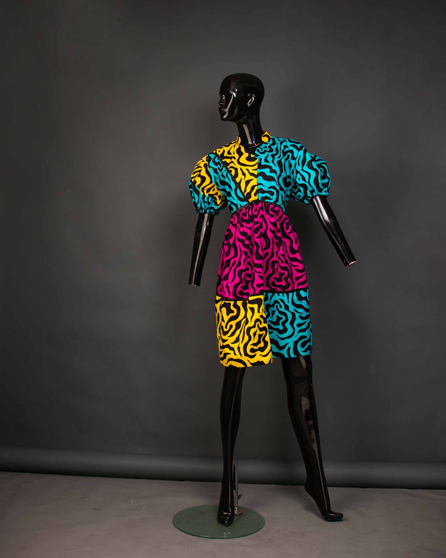 ANKARA BLOOM DRESS