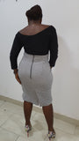 FLAP PENCIL SKIRT