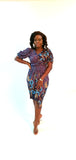 MIDI WRAP DRESS