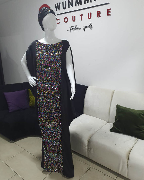 SEQUIN ABAYA