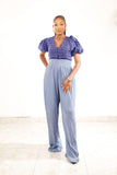 PLEATED HW PANTS
