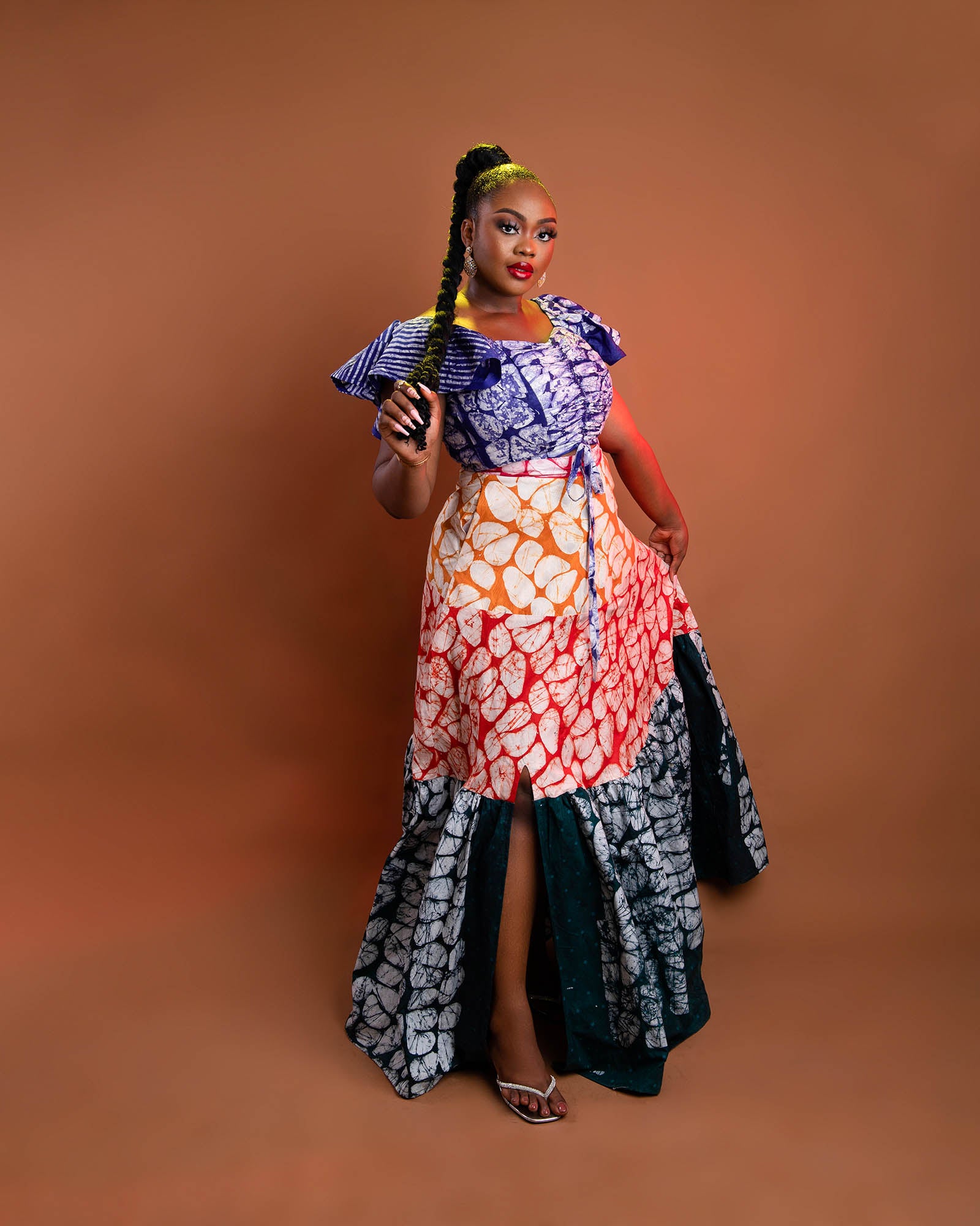 adire dress styles for ladies ADIRE DRESS