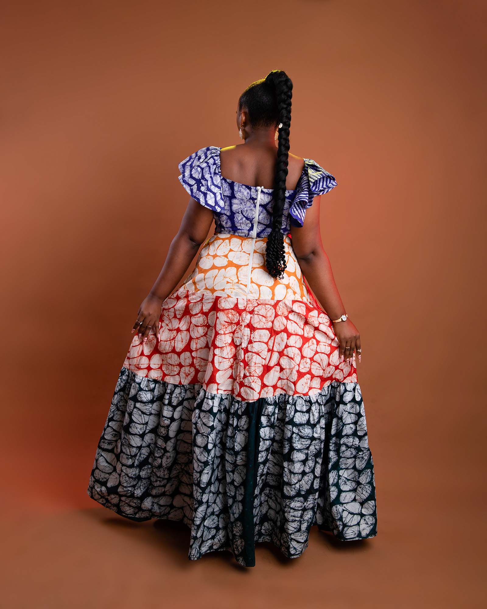 YOMS ADIRE DRESS – WUNMMIES COUTURE